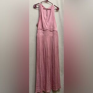 Old Navy Blush Pink Maxi Dress